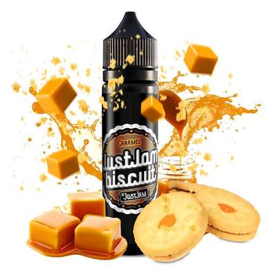 Product Image Of Caramel Biscuit 50Ml Shortfill E-Liquid By Just Jam