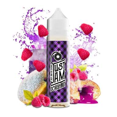 Product Image Of Raspberry Doughnut 50Ml Shortfill E-Liquid By Just Jam