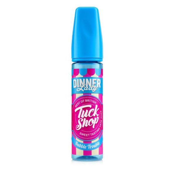 Product Image Of Bubble Trouble 50Ml Shortfill E-Liquid By Dinner Lady Tuck Shop