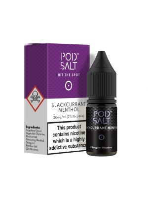 Pod Salt – Blackcurrant Menthol Nicotine Salt
