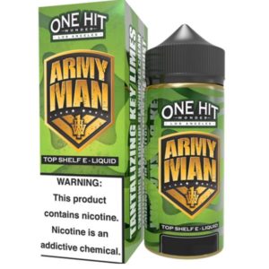 Product Image of Army Man 100ml Shortfill E-liquid by One Hit Wonder