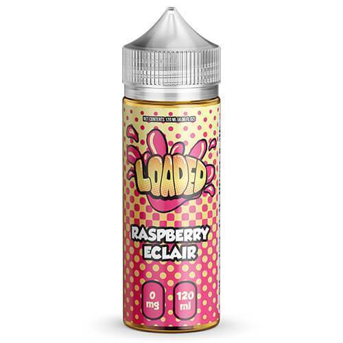 Loaded E-Juice – Raspberry Eclair 100Ml