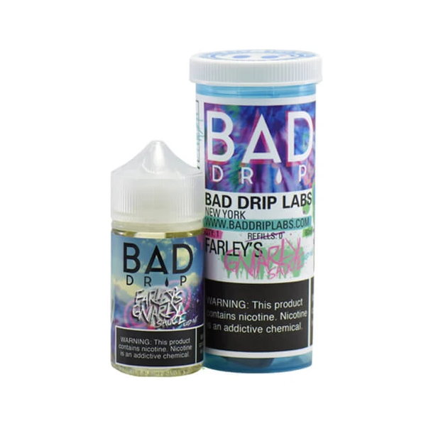 Product Image Of Farley'S Gnarly Sauce Iced Out 50Ml Shortfill E-Liquid By Bad Drip
