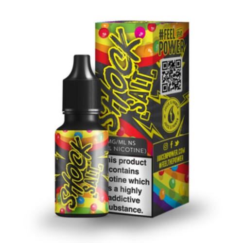 Product Image Of Juice ‘N’ Power E Liquid – (Shock) Rainbow Sweets Salt Nic