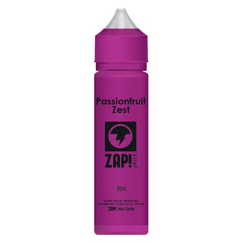 Product Image Of Passionfruit Zest 50Ml Shortfill E-Liquid By Zap! Juice