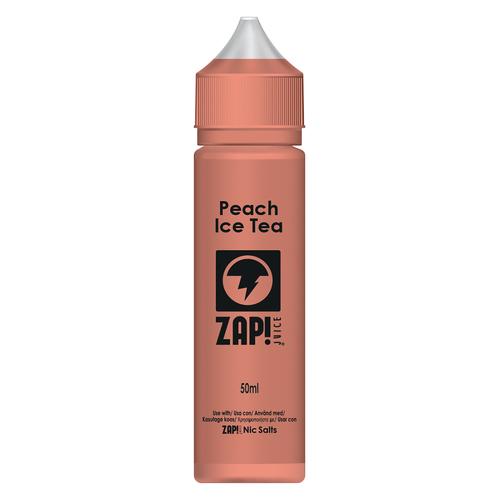 Product Image Of Peach Ice Tea 50Ml Shortfill E-Liquid By Zap! Juice