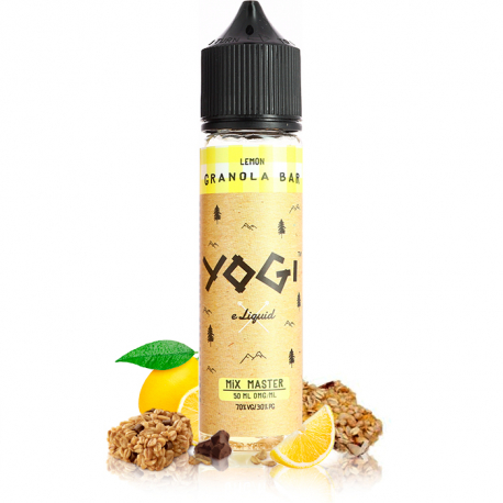 Product Image Of Lemon Granola Bar 50Ml Shortfill E-Liquid By Yogi