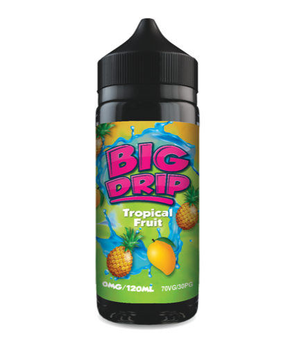 Product Image Of Tropical Fruit 100Ml Shortfill E-Liquid By Doozy Big Drip