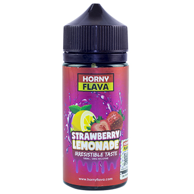 Product Image Of Strawberry Lemonade 100Ml Shortfill E-Liquid By Horny Flava