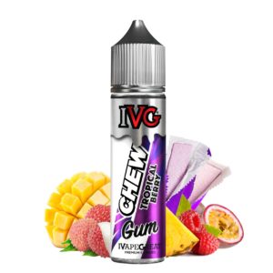 Product Image of TROPICAL BERRY ELIQUID BY I VG CHEW GUM