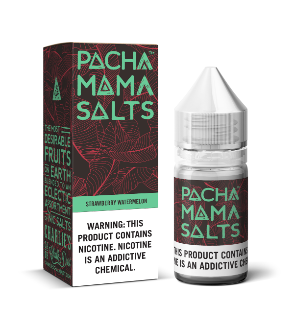 Product Image Of Strawberry Watermelon Nic Salt E-Liquid By Pacha Mama
