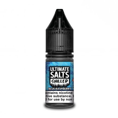 Product Image Of Blue Raspberry Chilled Nic Salt E-Liquid By Ultimate Salts