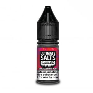Product Image of Strawberry Pom Chilled Nic Salt E-liquid by Ultimate Salts