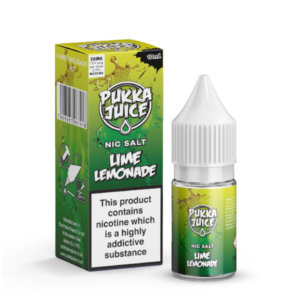 Product Image of Lime Lemonade Nic Salt E-liquid by Pukka Juice