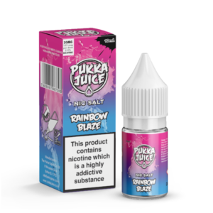 Product Image of Rainbow Blaze Nic Salt E-liquid by Pukka Juice