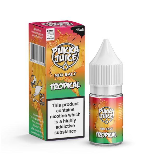 Pukka Juice Nic Salt Tropical E-Liquid