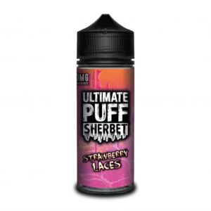 Product Image of Strawberry Laces 100ml Shortfill E-liquid by Ultimate Puff Sherbet
