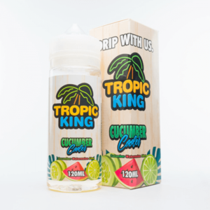 Product Image of Tropic King Cucumber Cooler 100 Shortfill E-liquid by Candy King