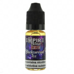 Product Image of Blackcurrant Ice Nic Salt E-liquid by Empire Brew