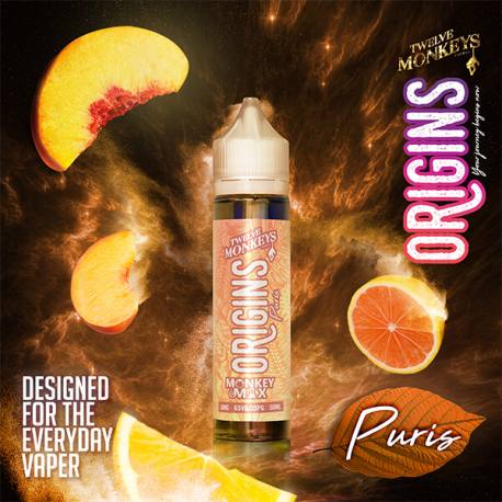 Product Image Of Puris 50Ml Shortfill E-Liquid By Twelve Monkeys Origins