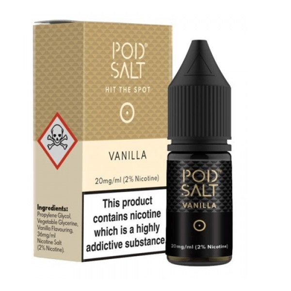 Product Image Of Vanilla Nic Salt E-Liquid By Pod Salt