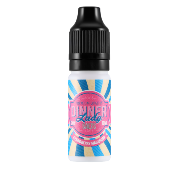 Product Image Of Strawberry Macaroon Nic Salt E-Liquid By Dinner Lady
