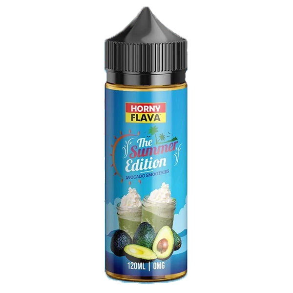 Product Image Of Avocado Smoothie 100Ml Shortfill E-Liquid By Horny Flava Summer