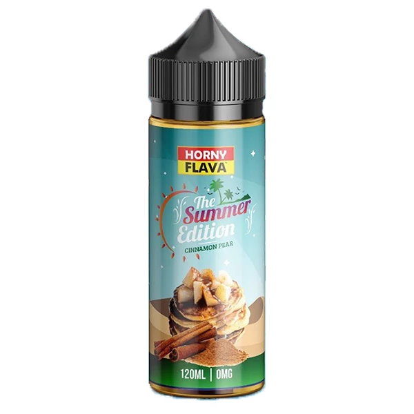 Product Image Of Cinnamon Pear 100Ml Shortfill E-Liquid By Horny Flava Summer