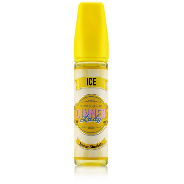Product Image Of Lemon Sherberts Ice 50Ml Shortfill E-Liquid By Dinner Lady Drinks