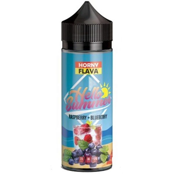 Product Image Of Raspberry Blueberry 100Ml Shortfill E-Liquid By Horny Flava Summer