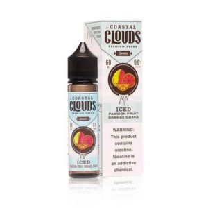 Product Image of Iced Passion Fruit Orange Guava 50ml Shortfill E-liquid by Coastal Clouds Sweets