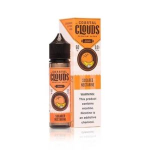 Product Image of Sugared Nectarine 50ml Shortfill E-liquid by Coastal Clouds Sweets