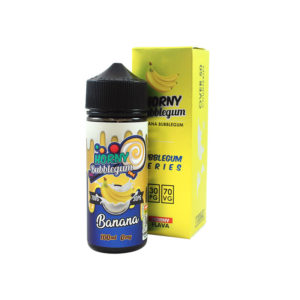Product Image of Banana Bubblegum 100ml Shortfill E-liquid by Horny Flava