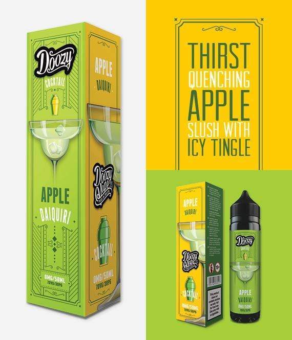 Product Image Of Apple Daquiri 50Ml Shortfill E-Liquid By Doozy Cocktails
