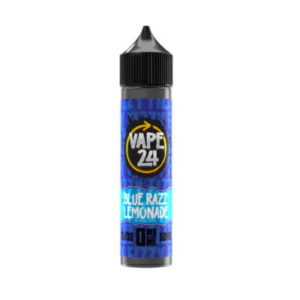 Product Image of Blue Razz Lemonade 50ml Shortfill E-liquid by Vape 24 Fizzy