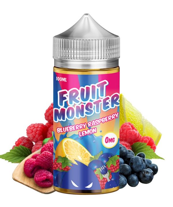 Product Image Of Blueberry Raspberry Lemon 100Ml Shortfill E-Liquid By Fruit Monster