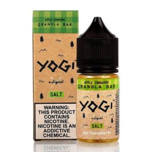 Product Image of Apple Cinnamon Granola Bar Nic Salt E-liquid by Yogi