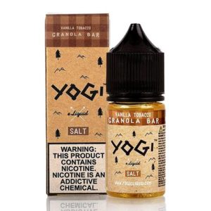 Product Image of Vanilla Tobacco Granola Bar Nic Salt E-liquid by Yogi