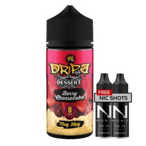 Product Image of Berry Cheesecake 100ml Shortfill E-liquid by Dripd Desserts