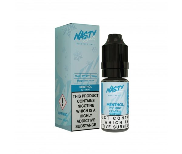 Product Image Of Menthol Nic Salt E-Liquid By Nasty Juice