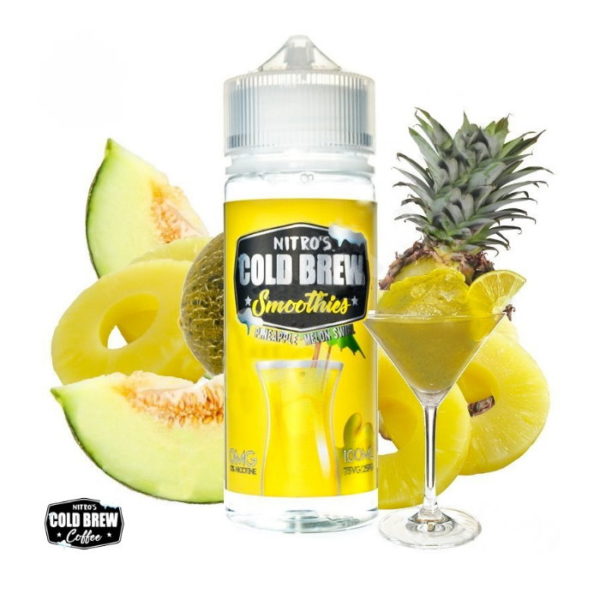 Nitros Cold Brew Smoothies – Pineapple Melon Swirl