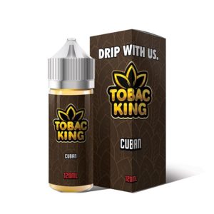 Product Image of Tobac King Cuban 100 Shortfill E-liquid by Candy King