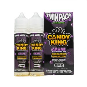 Product Image of Grape 50ml Shortfill E-liquid (Twin Pack) by Candy King