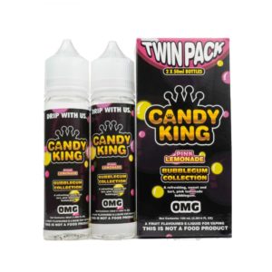 CANDY KING TWIN PACK BUBBLEGUM COLLECTION PINK LEMONADE