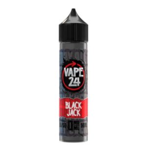 Product Image of Black Jack 50/50 50ml Shortfill E-liquid by Vape 24