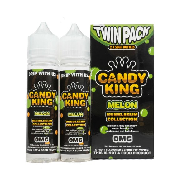 Product Image Of Melon 50Ml Shortfill E-Liquid (Twin Pack) By Candy King