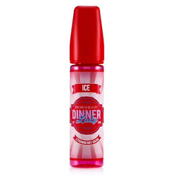 Product Image Of Strawberry Bikini Ice 50Ml Shortfill E-Liquid By Dinner Lady