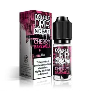 Product Image of Cherry Bakewell Nic Salt E-liquid by Double Drip