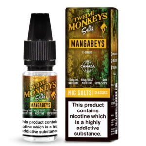 Product Image of Mangabeys Nic Salt E-liquid by Twelve Monkeys