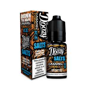 Product Image of Caramel Tobacco Ice Nic Salt E-liquid by Doozy
